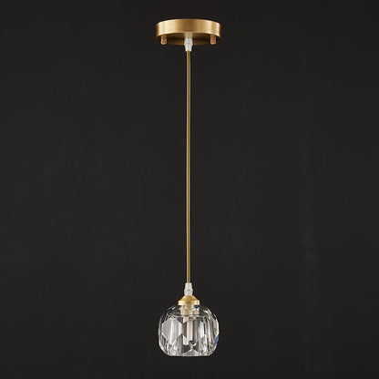 LumoGlitz | 1-Licht Kristall-Pendelleuchte Ceiling lights