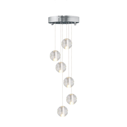 LumoGlobe | Kristallkugel Cluster Pendelleuchte Ceiling lights