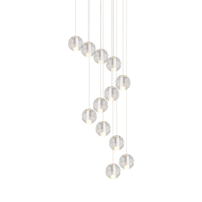 LumoGlobe | Kristallkugel Cluster Pendelleuchte Ceiling lights