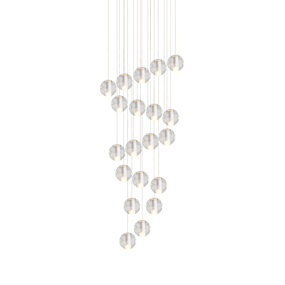 LumoGlobe | Kristallkugel Cluster Pendelleuchte Ceiling lights