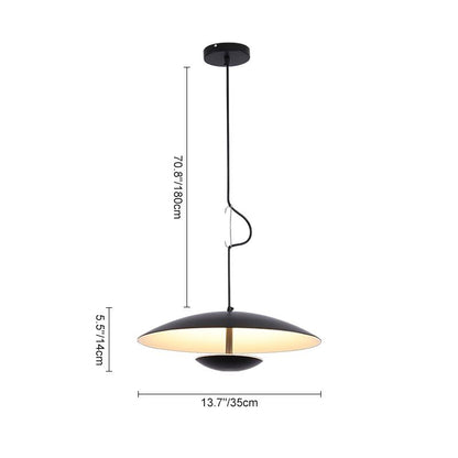 LumoLinea | HeadHat Platte Pendelleuchte Ceiling lights