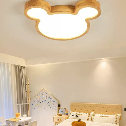 LumoNature | Modern Kreativ LED Deckenleuchte Holz Wohn/Schlaf/Kinderzimmer Ceiling lights