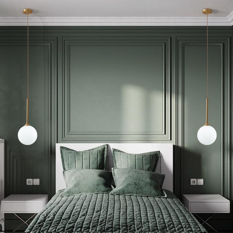 LumoSphere | Opal-Globus-Pendelleuchte Ceiling lights