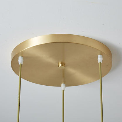 LumoViva | 3-Licht Klarglas-Pendelleuchte Ceiling lights