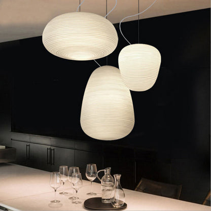 Lunara | Glas-Pendelleuchte Ceiling lights