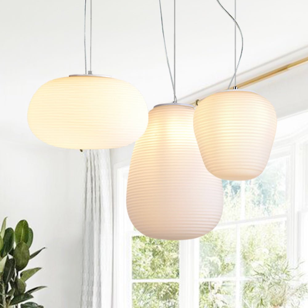 Lunara | Glas-Pendelleuchte Ceiling lights