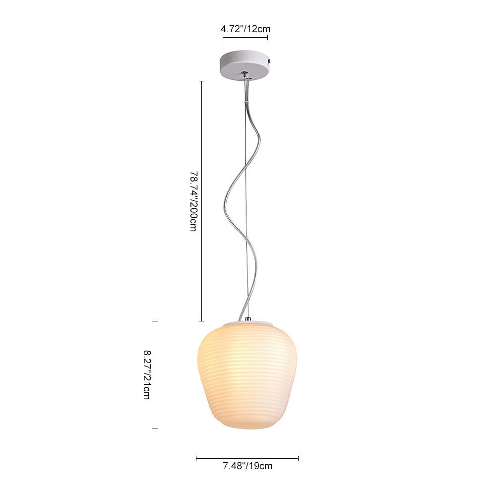 Lunara | Glas-Pendelleuchte Ceiling lights