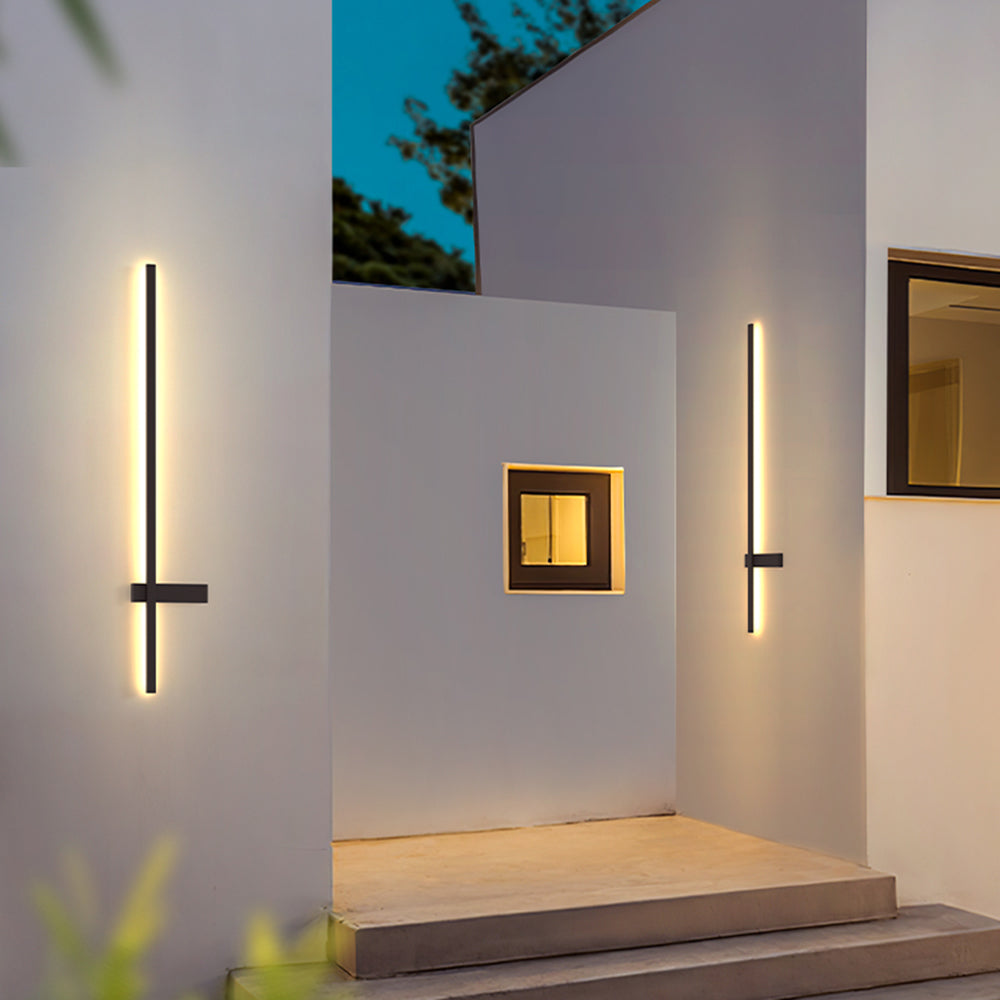 Lunara | Außenwandleuchte – Edelstahl, Wetterfest, Minimalistisches Design 5