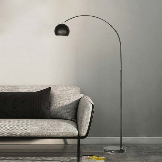 Lunara | Stehlampe Schwarz – Modernes Design für Wohnzimmer mit LED-Beleuchtung 0