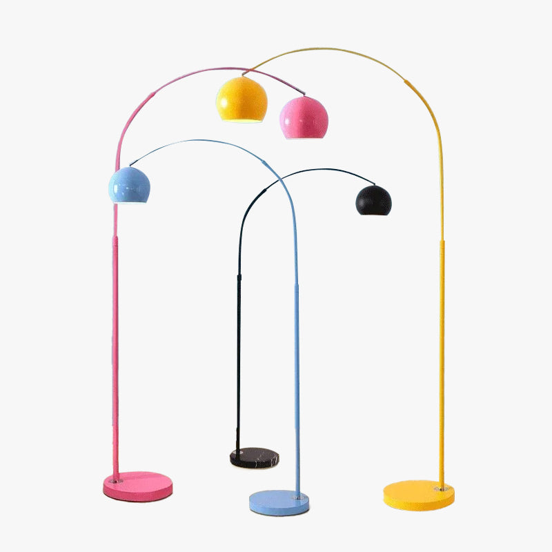 Lunara | Stehlampe Schwarz – Modernes Design für Wohnzimmer mit LED-Beleuchtung 1