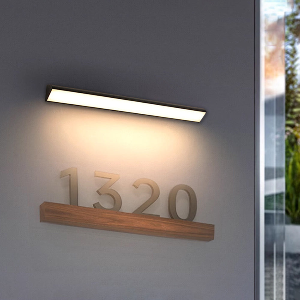 Lunaris | Außenwandleuchte – Solar LED, wasserdicht und modern 4