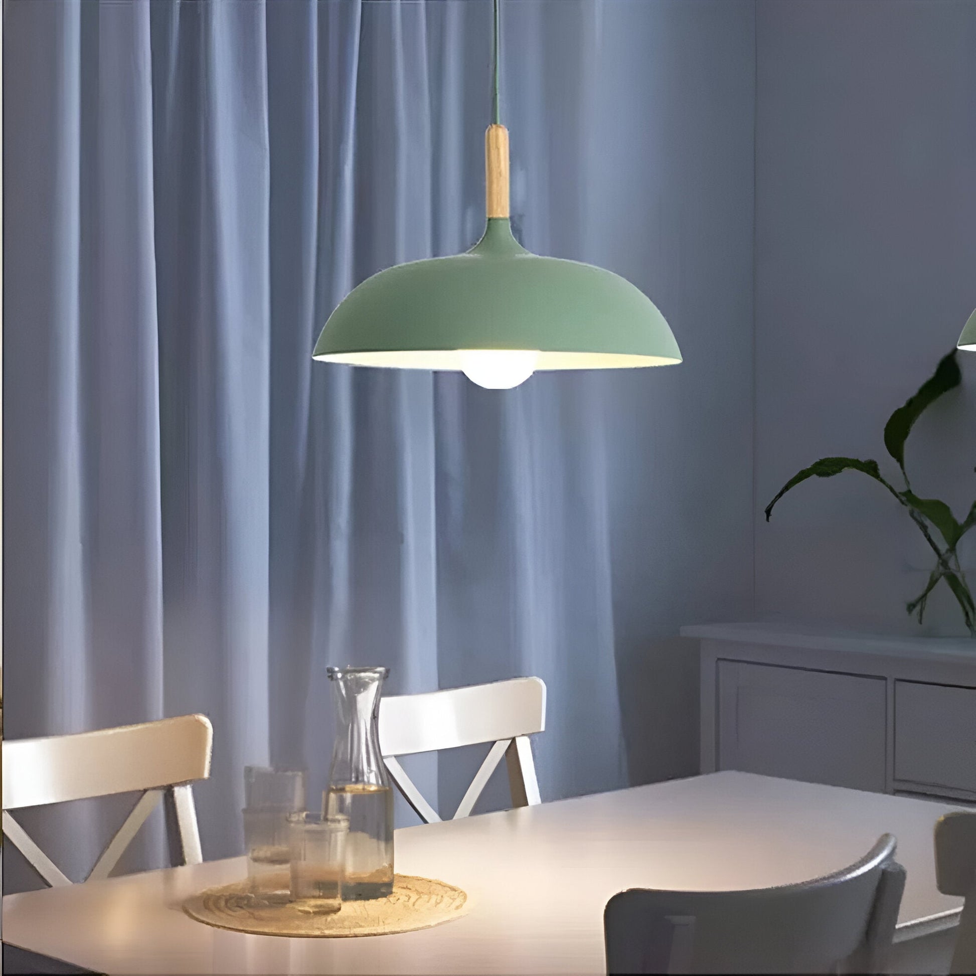 Lunaris | Pendelleuchte – Skandinavisches Design aus Holz für Esszimmer und Wohnzimmer 8