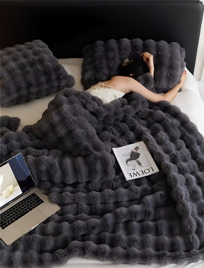 Fluffy Kuscheldecke - super weich und kuschelig