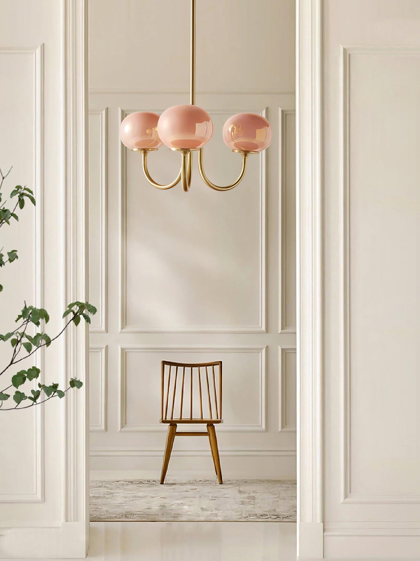 Zuckerstrahlen | Moderner Kronleuchter im Marshmallow-Design – Elegantes Glas, sanftes Licht & stilvolle Akzente für Wohn- und Esszimmer
