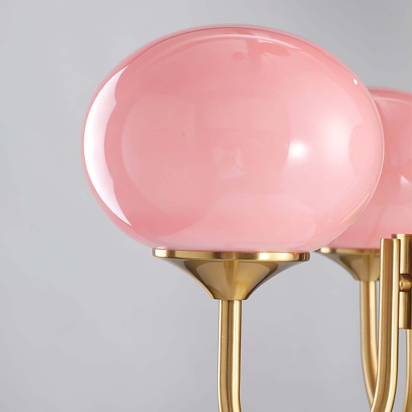 Zuckerstrahlen | Moderner Kronleuchter im Marshmallow-Design – Elegantes Glas, sanftes Licht & stilvolle Akzente für Wohn- und Esszimmer