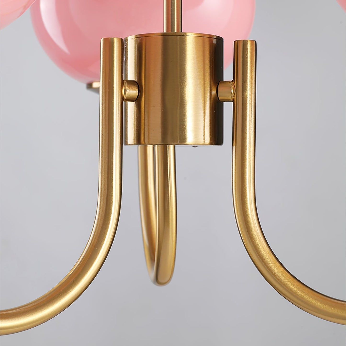 Zuckerstrahlen | Moderner Kronleuchter im Marshmallow-Design – Elegantes Glas, sanftes Licht & stilvolle Akzente für Wohn- und Esszimmer