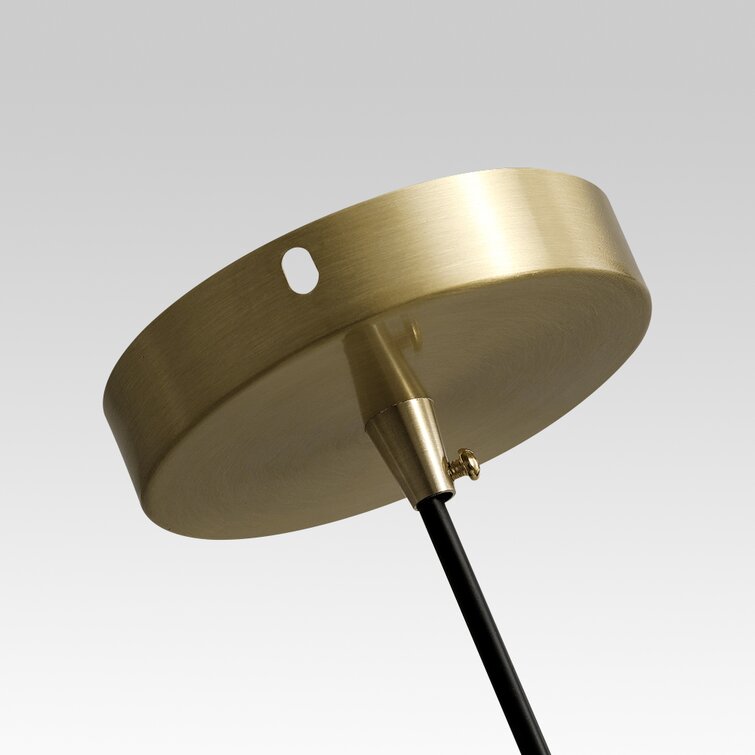 Mid-Century Moderne Messing Kuppel Hängeleuchte Ceiling lights