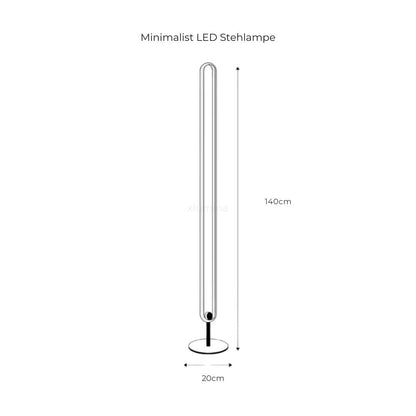 Glammzee LED-Stehleuchte – Stilvolles Design für ein warmes und einladendes Ambiente