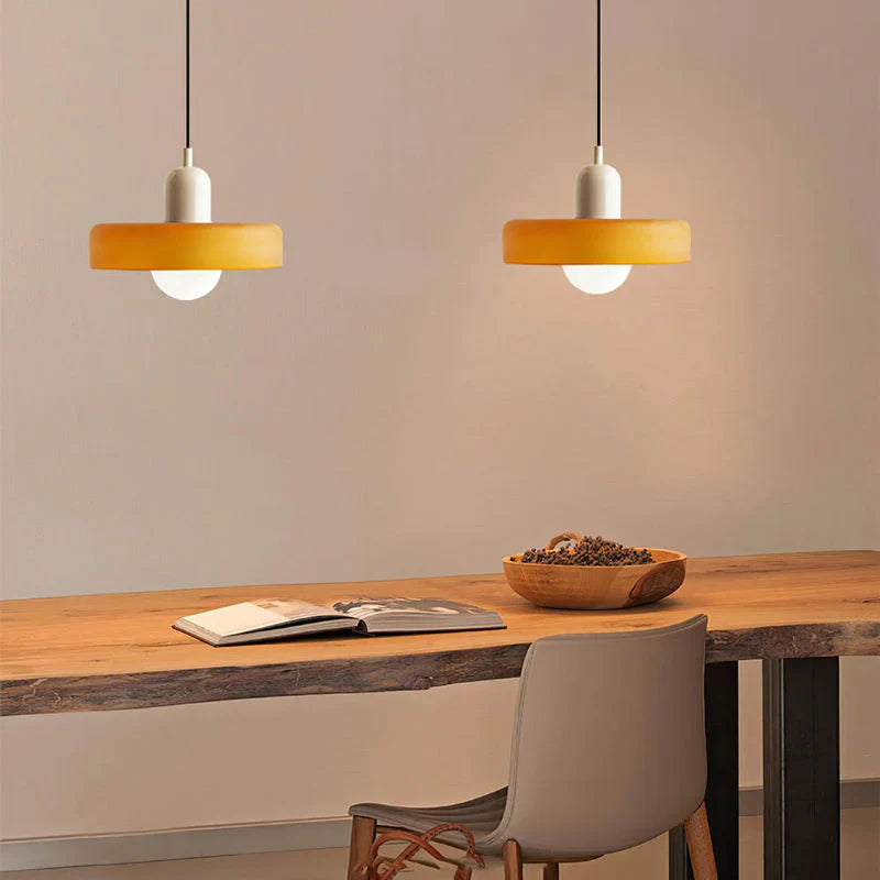 GlasLysa | Deckenhängelampe – Glas-Pendelleuchte im Skandinavischen Design, Verstellbare Aufhängung