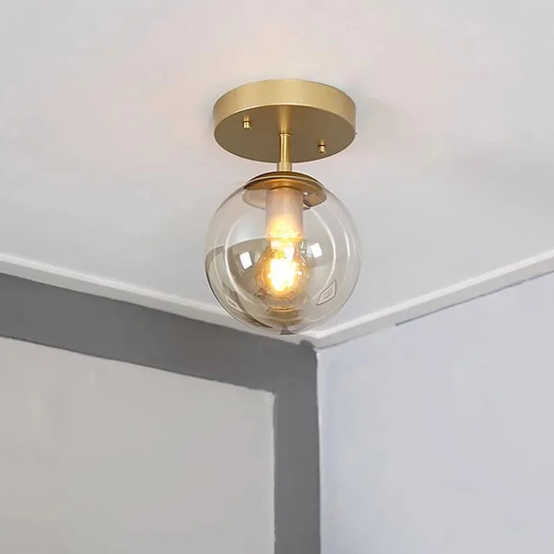 GlobeLuxe | Moderne Glas-Deckenleuchte für stilvolle Akzente