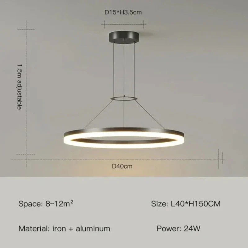 AuroraGlimm | LED Pendelleuchte