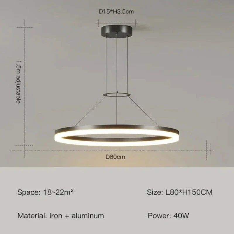 AuroraGlimm | LED Pendelleuchte