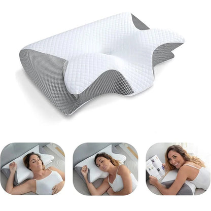 Neckeris | Nackenkissen – Ergonomisches Design gegen Nackenschmerzen aus Memory Foam 3
