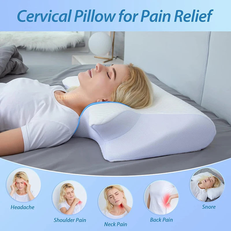 Neckeris | Nackenkissen – Ergonomisches Design gegen Nackenschmerzen aus Memory Foam 4