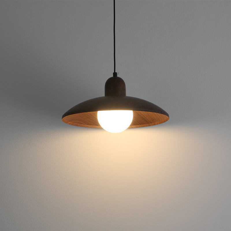Nimara | Pendelleuchte – Wabi-Sabi Stil mit Holz und Warmem Licht für Esszimmer 1