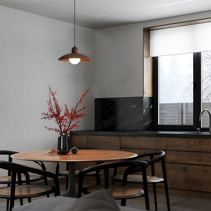 Nimara | Pendelleuchte – Wabi-Sabi Stil mit Holz und Warmem Licht für Esszimmer 6