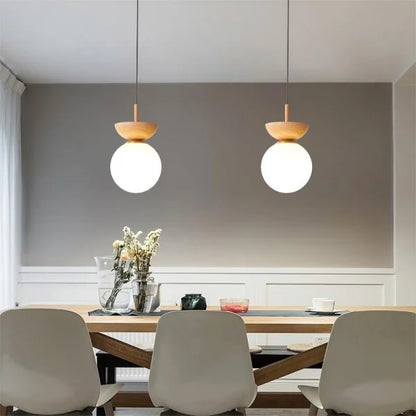 NordLicht ElementHolz | Minimalistische Schwebelampe Ceiling lights