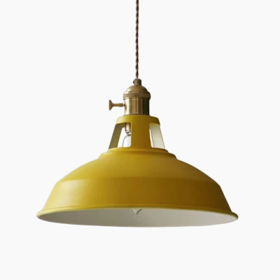 Luminat | LED-Pendelleuchte – Nordische Industrielle Lampe im Retro-Design, Bunte Farboptionen, Modernes Statement für Wohnzimmer, Esszimmer & Kinderzimmer