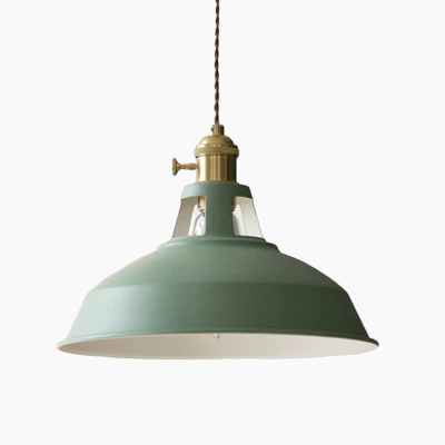 Luminat | LED-Pendelleuchte – Nordische Industrielle Lampe im Retro-Design, Bunte Farboptionen, Modernes Statement für Wohnzimmer, Esszimmer & Kinderzimmer