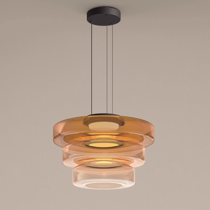 AuraGlanz | Moderne LED Glas Pendelleuchte