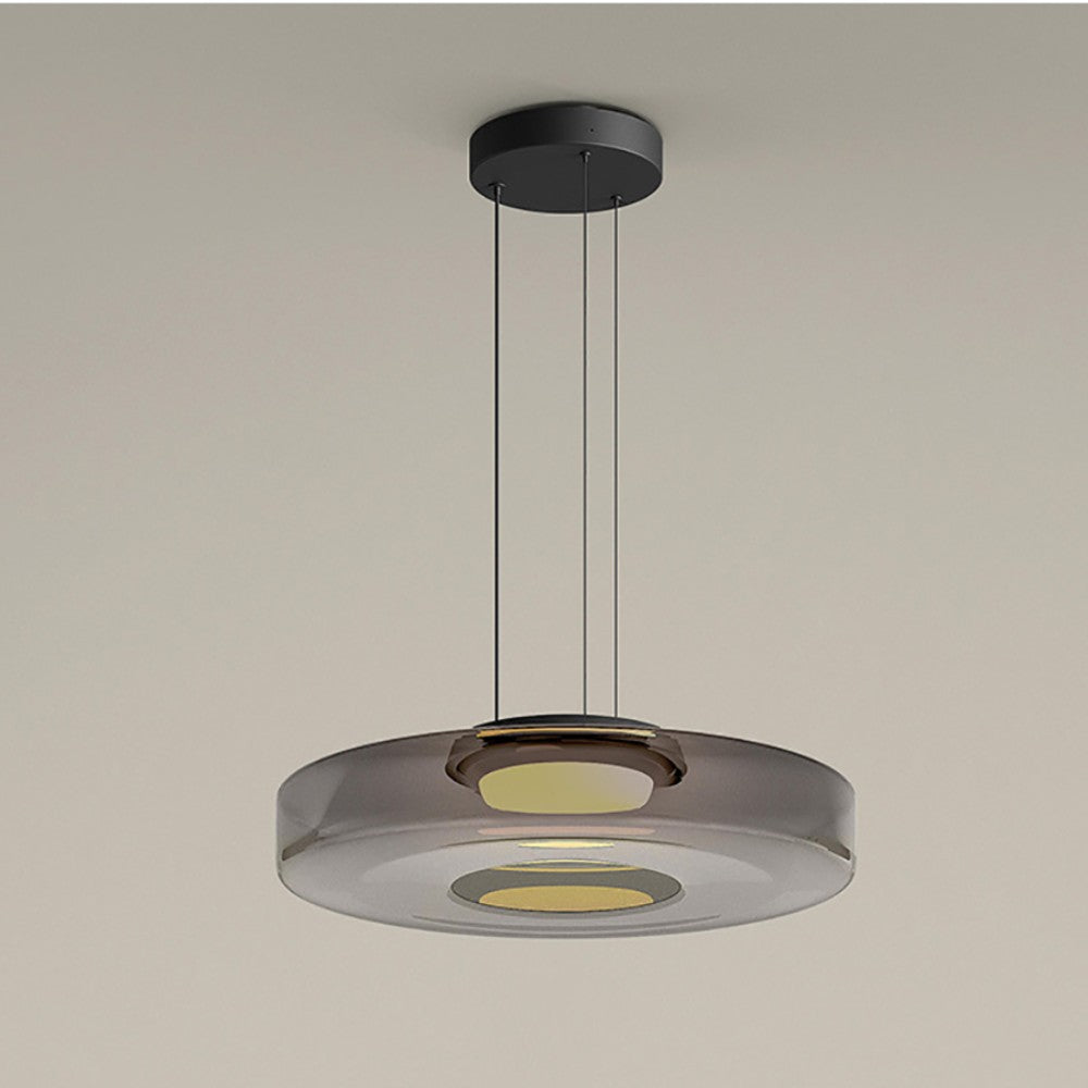 AuraGlanz | Moderne LED Glas Pendelleuchte