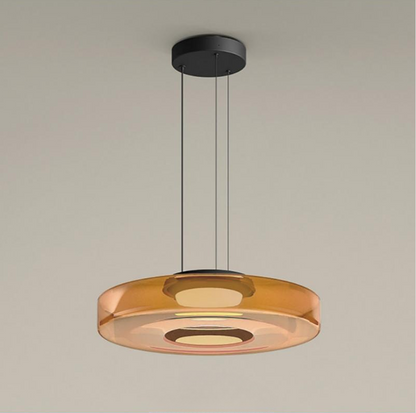 AuraGlanz | Moderne LED Glas Pendelleuchte