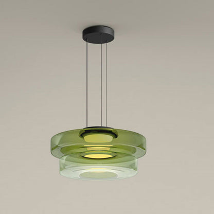 AuraGlanz | Moderne LED Glas Pendelleuchte
