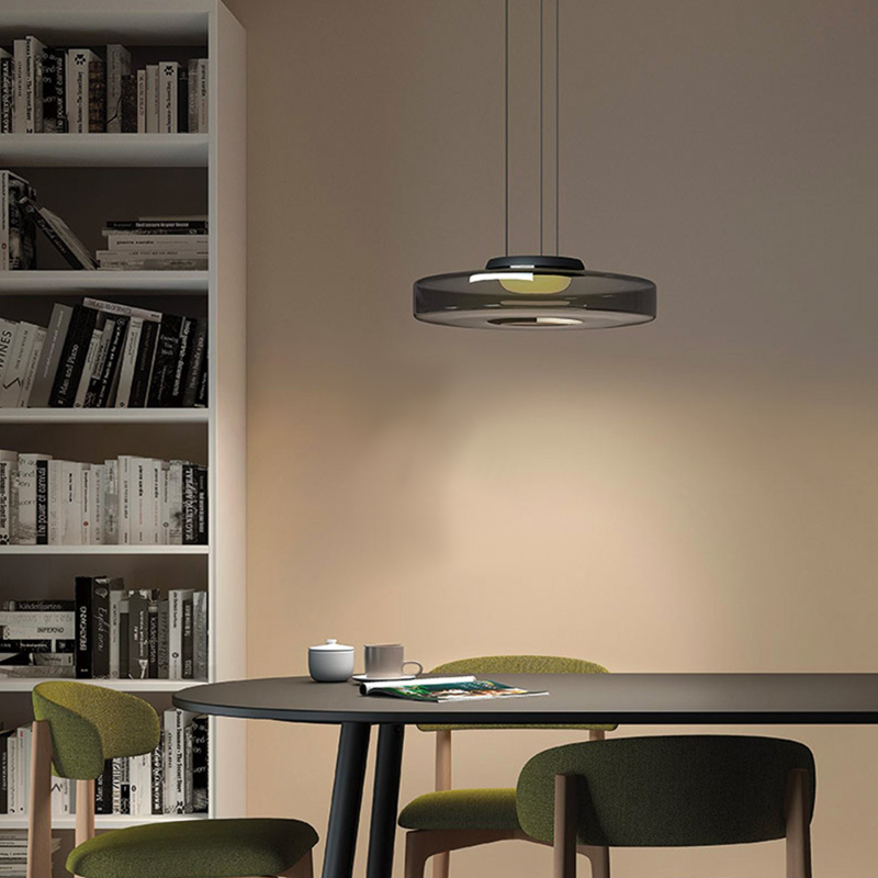 AuraGlanz | Moderne LED Glas Pendelleuchte
