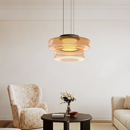 AuraGlanz | Moderne LED Glas Pendelleuchte