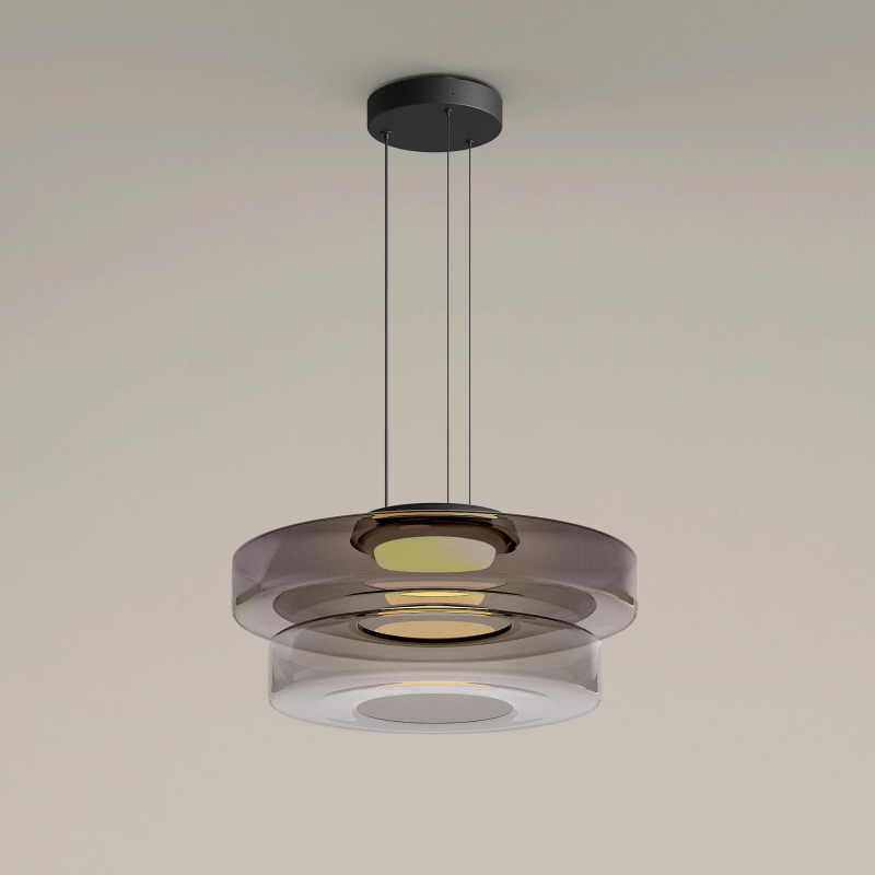 AuraGlanz | Moderne LED Glas Pendelleuchte