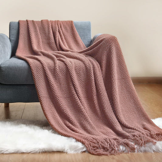 Nuvella | Strickwurfdecke – Weich und Warm für Sofa oder Bett 1