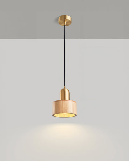 ZenLoom | Stilvolle japanisch inspirierte Zylind pendant Lampe