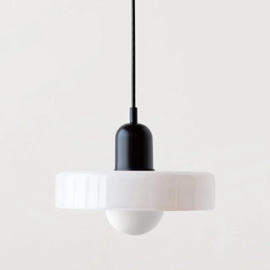 GlasLysa | Deckenhängelampe – Glas-Pendelleuchte im Skandinavischen Design, Verstellbare Aufhängung