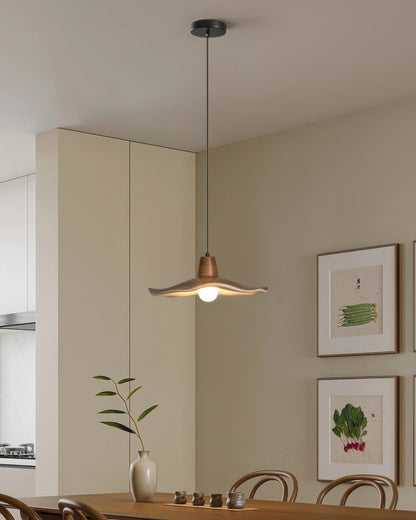 LumenHolz | Charmante vintage-inspirierte Holzpendelleuchte Shade
