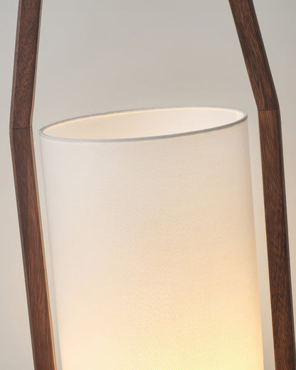HikariZen Stehlampe | Zeitlose Harmonie aus japanischem Holz