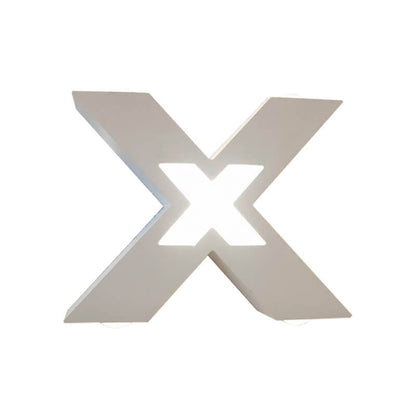 KreuzLicht | Elegante X-förmige LED-Wandleuchte für den Außenbereich