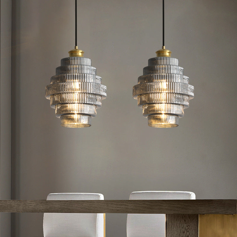BrassBottle – Glas- und Messinglampe