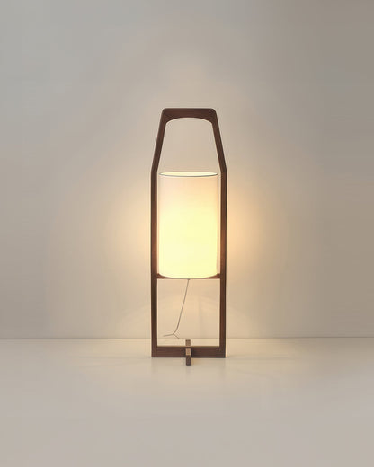 HikariZen Stehlampe | Zeitlose Harmonie aus japanischem Holz