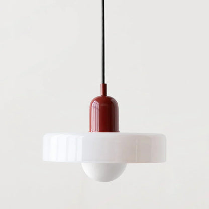 GlasLysa | Deckenhängelampe – Glas-Pendelleuchte im Skandinavischen Design, Verstellbare Aufhängung