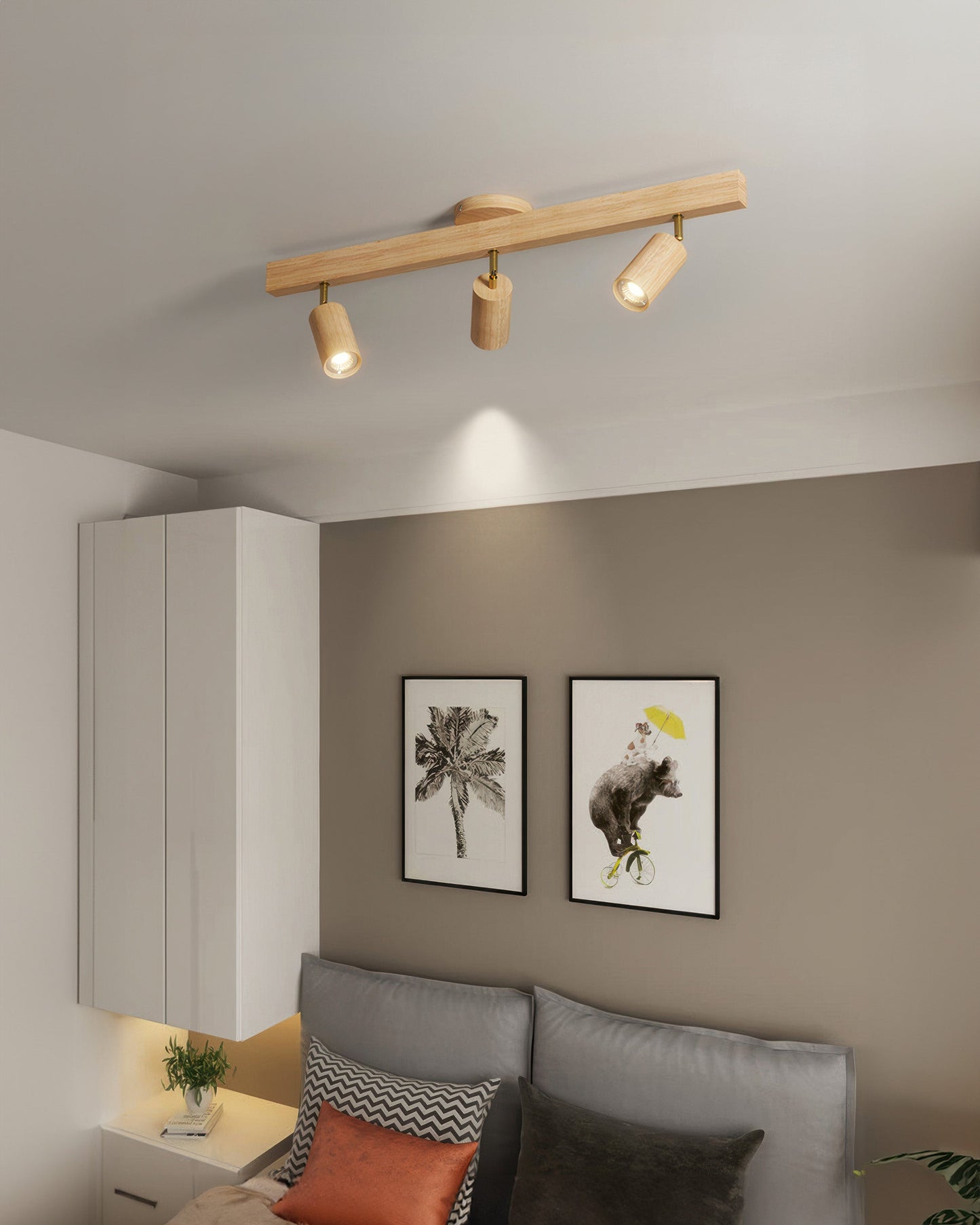 Aurora Walnut |Track Light - Deckenlampe